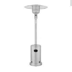 48000 BTU Stainless Steel Propane Standing Patio Heater