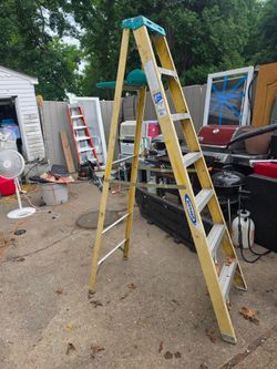 7 ft fiberglass ladder prices firm