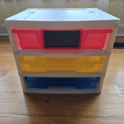 Lego 3 Drawer Storage Towers BIN