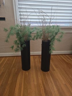 Artificial plant & vases for sale