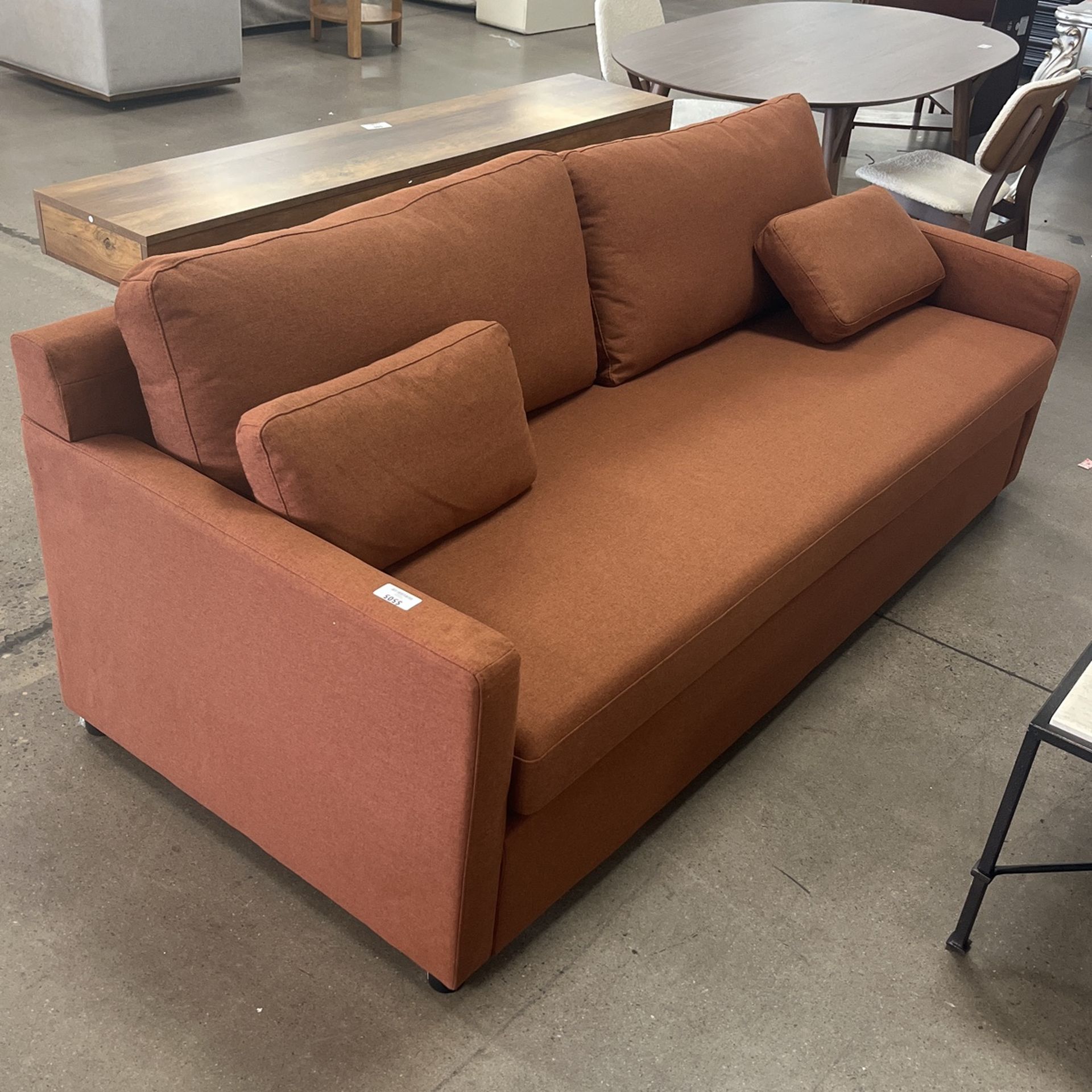 Dannie 84 In. Square Arm Sofa