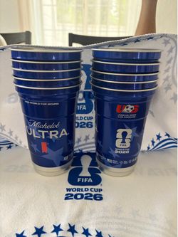 World Cup souvenir cups JUNE 12 2026 LOT OF 10