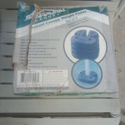 Canopy Weight, Pilates Set Of 4" Brand New Still In The Box.