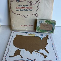 Vintage Puzzles: Celebrating The United States Of America 
