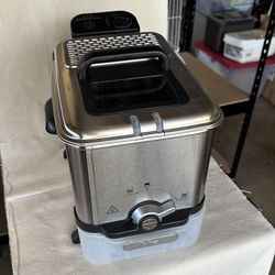T-fal 3.5L Stainless Steel Deep Fryer with Basket