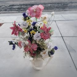 Decorative flowers in vase