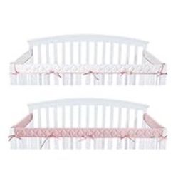 Crib Rail Cover Protector Safe Teething Guard Wrap For Standard Crib