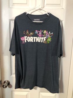 Mens Size 2X Fortnite Theme Tshirt. Excellent Condition Only Wore Once .  Smoke free home