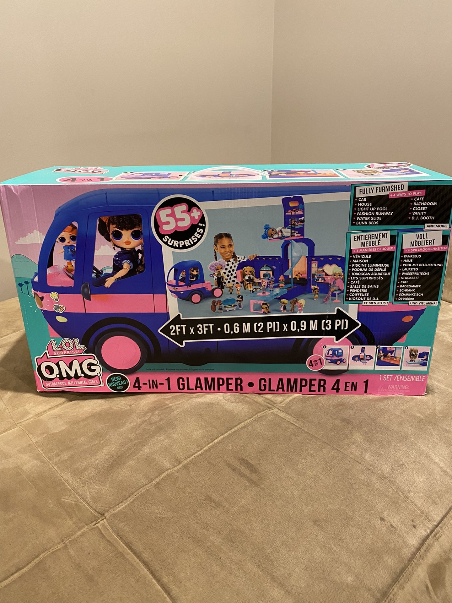 L.O.L Glamper Camper 4-In-1