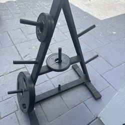 Olympic Plate Weight Rack (A-frame)