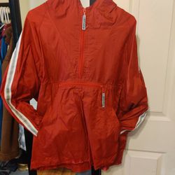 Red Windbreaker