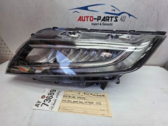 2018 - 2019 - 2020 HONDA ODYSSEY LEFT DRIVER FULL LED HEADLIGHT OEM AY73689