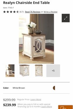 Ashley Realyn Chairside End Table