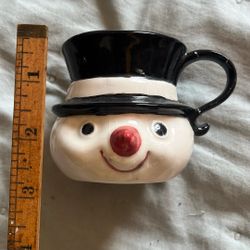 Vintage Snowman Mug