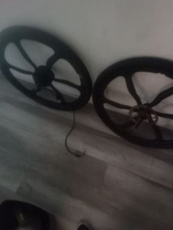 e bike mags off  via vi fold bike motor good nice mags