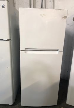 White refrigerator small