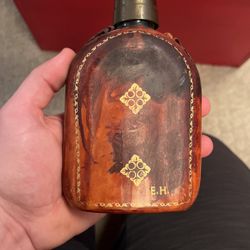 Leather Wrapped Flask 