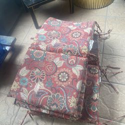 Outdoor Seat/Back Chair Cushions (4)