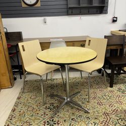 3 Piece Table And Chairs