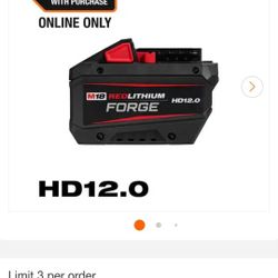 milwaukee forge 12.0