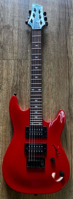 LAGUNA ELECTRIC GUITAR HH 3/4 SIZE SATIN RED