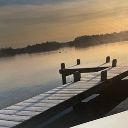 Beach Art Large Canvas Print 40” Across 30” Down