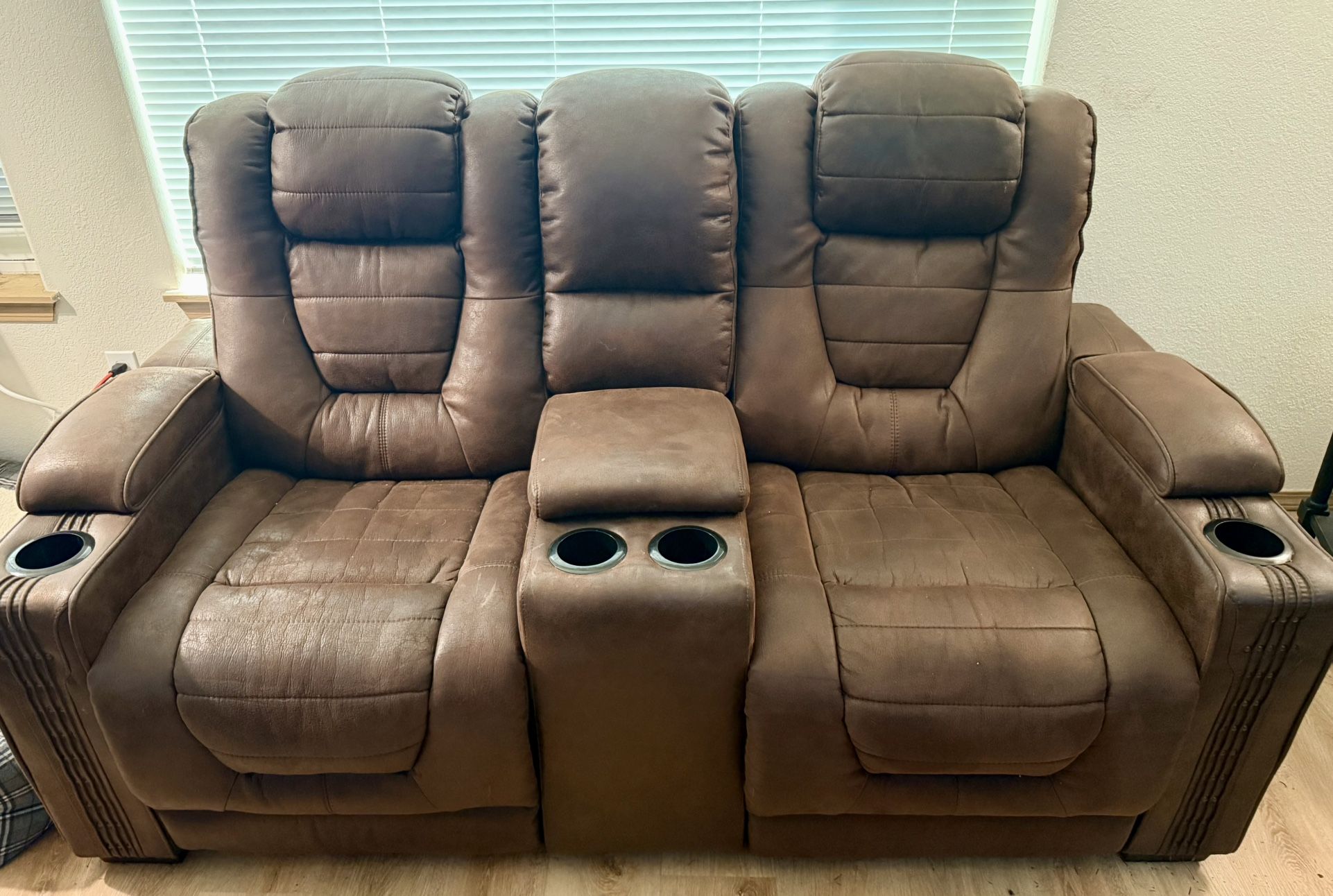Powered Reclining Couch