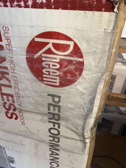 Rheem Tankless W/h Brand New