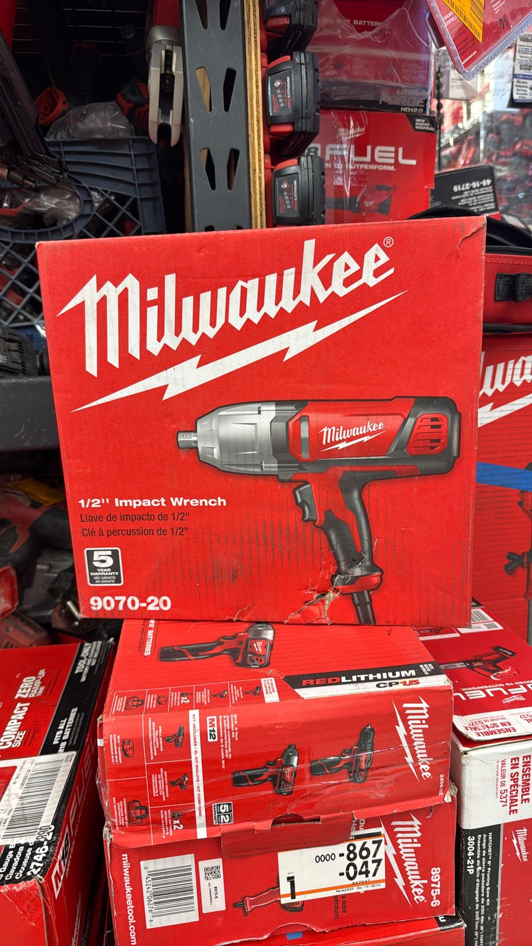 Milwaukee Electric 1/2 Inch Impact