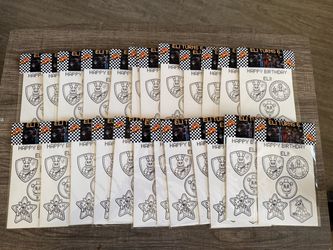 FNAF Five Night At Freddy’s Party Favor Coloring Packs