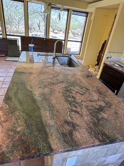 Island Table Top (Real STONE) make An Offer