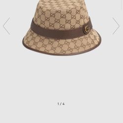 GG Canvas Bucket Hat