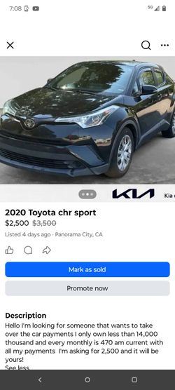 2020 Toyota C-HR Sport