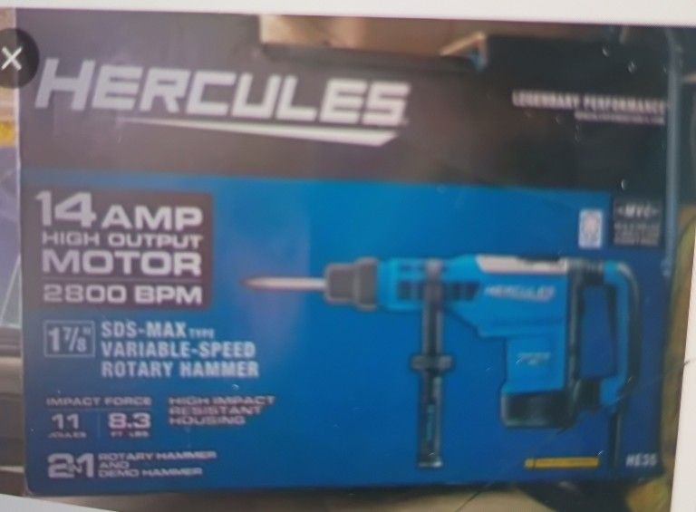 Rotary Hammer Drill 1  7/8 "