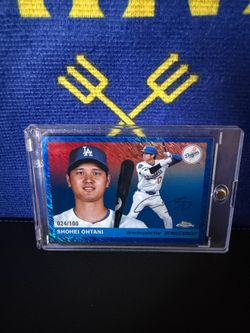 Shohei Ohtani - 2025 Topps Chrome Platinum /100 COLOR MATCH
