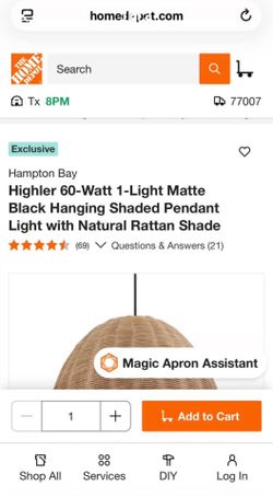 Modern woven light fixture