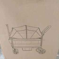 Wagon Stroller Grey