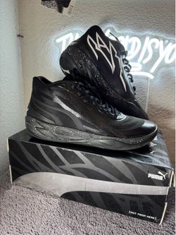 Size 10.5 men lamelo puma basketball shoes