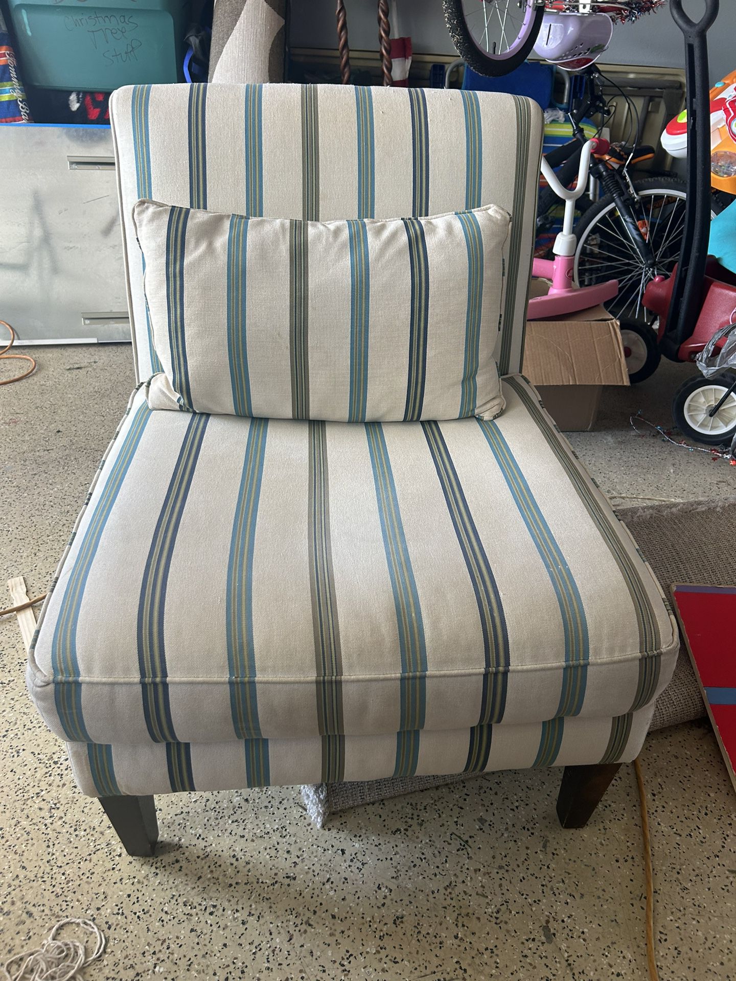 Pottery Barn upholstered chair Super comfortable