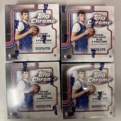 2025-26 Topps Chrome NBA Mega Box