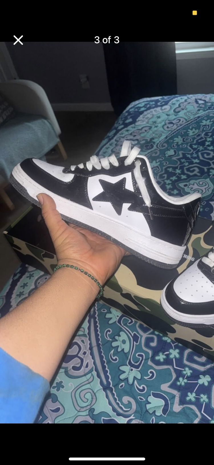Black & White Bapestas
