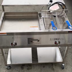 Plancha I Fridora Doble Con Repiza En Especial Con Mangera