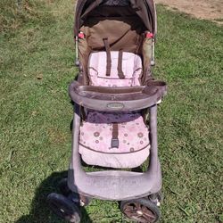 Used Babygirl Stroller 