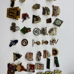 Softball Little League Pin Lot Of 37 Pieces