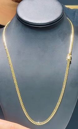14K Solid Miami Cuban Chain