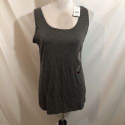  Northcrest “Grey Flannel” Tank Top - Womens Large, NWT, Bust 18”