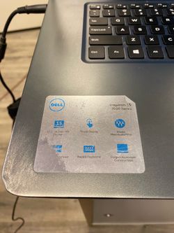 Dell Inspiron 15inch laptop computer touchscreen I7-5500 8GB RAM 120GB SSD WINDOWS 10 pro Nothing wrong. No trades. Pick up only Available at: 3744