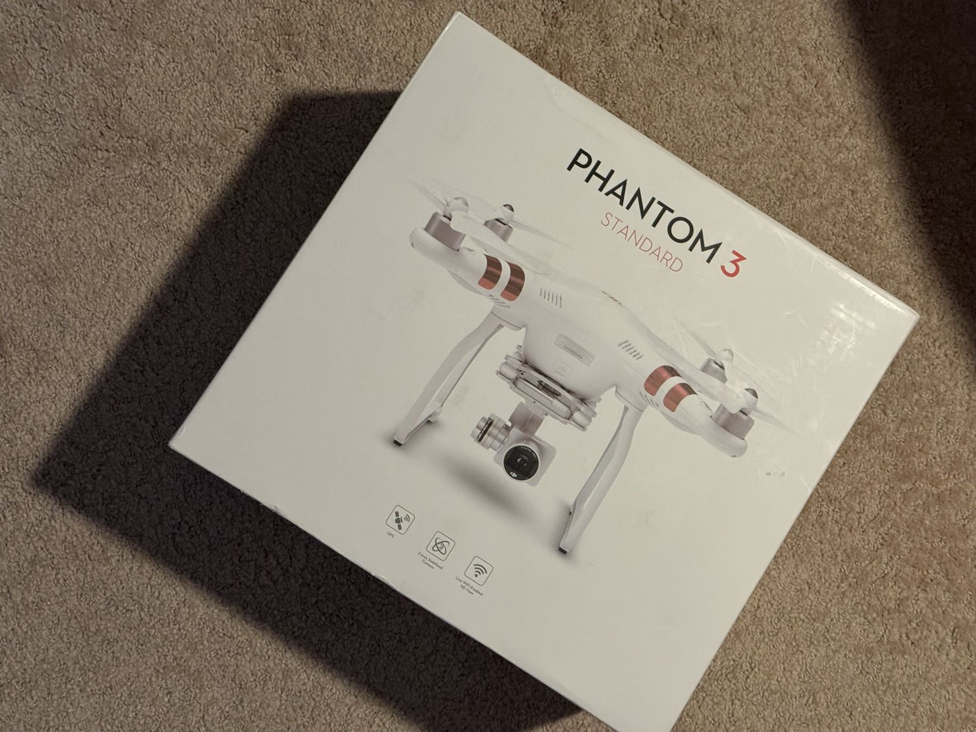 Video Drone - DJI Phantom 3 Standard - Flown Once