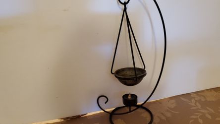 Candle holder. Wax melt