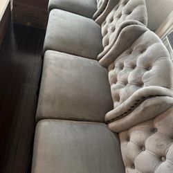 Gray Barstool Like New